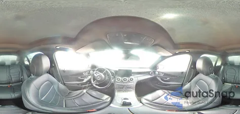 2015 Mercedes-Benz C 300 4Matic из США, поврежденный, VIN 55SWF4KB7FU011410